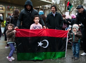 pre-Gaddafi Libyan flag