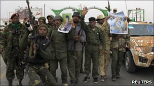 Pro-Gaddafi forces Pro-Gaddafi forces
