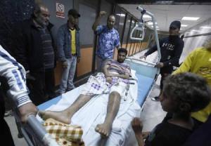 Injured in NATO bombing