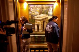 Police at Hotel Sofitel