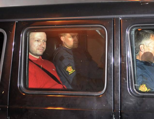 Anders Behring Breivik arrested