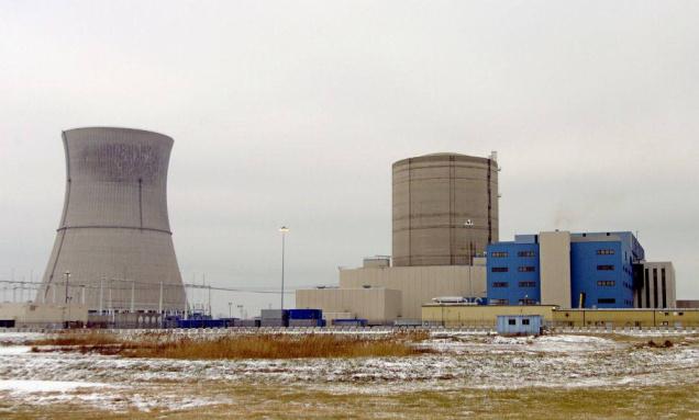 Davis-Besse nuclear power station in Oak Harbor, Ohio
