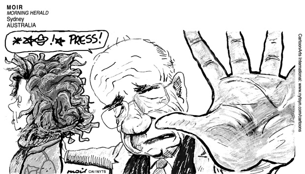 Murdoch dissatisfaction with press