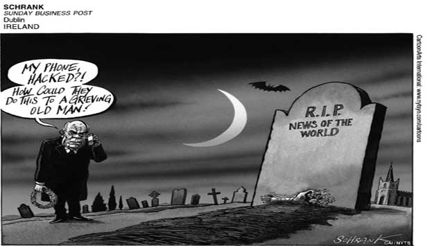 Rupert Murdoch phone hacked