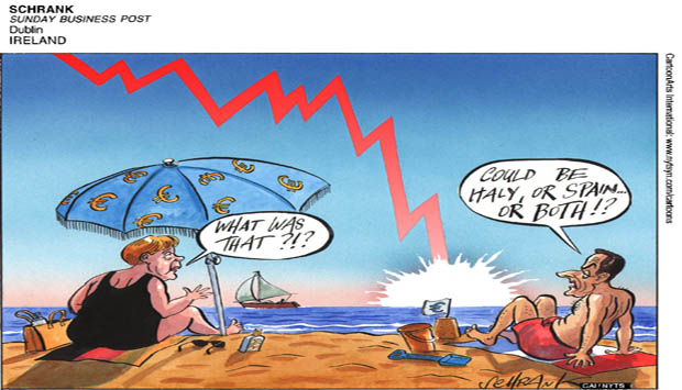 Spain or Italy ready to collapse