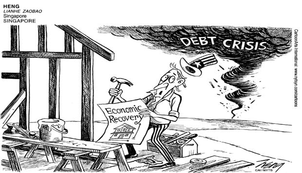 US economic, debt crises