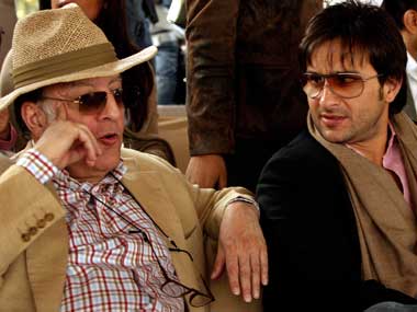 Tiger Patudi with son Saif