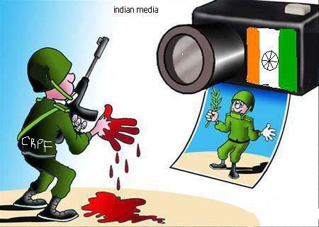 CRPF in Indian media's lense