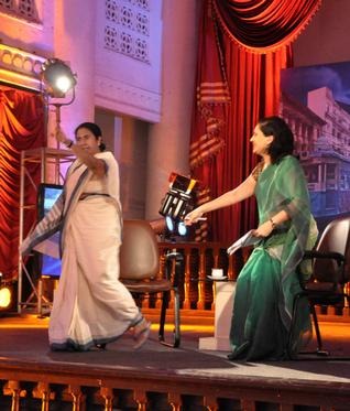 Mamata storms out of CNN-IBN studio