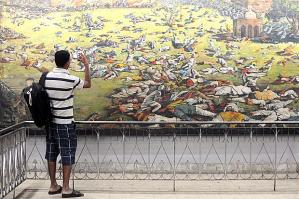 జలియన్‌వాలా బాగ్ మారణకాండ ఊహాచిత్రం -ది టైమ్స్