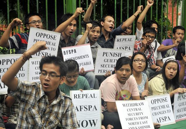 anti AFSPA stir