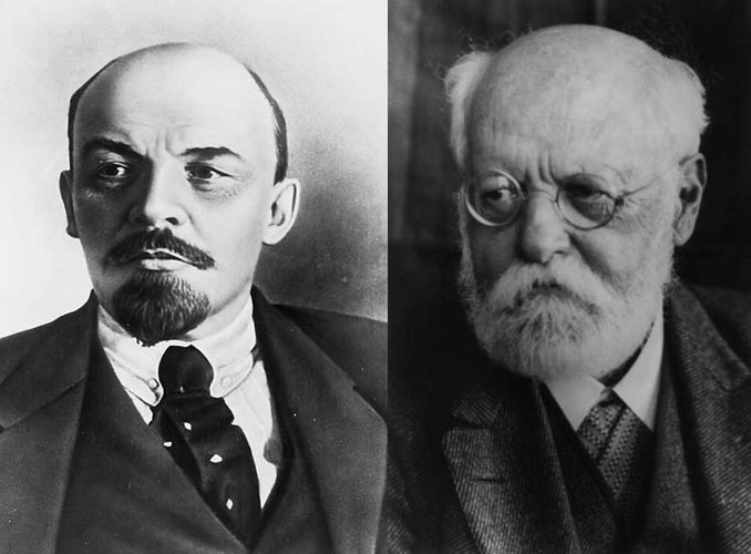 V I Lenin & Karl Kautsky