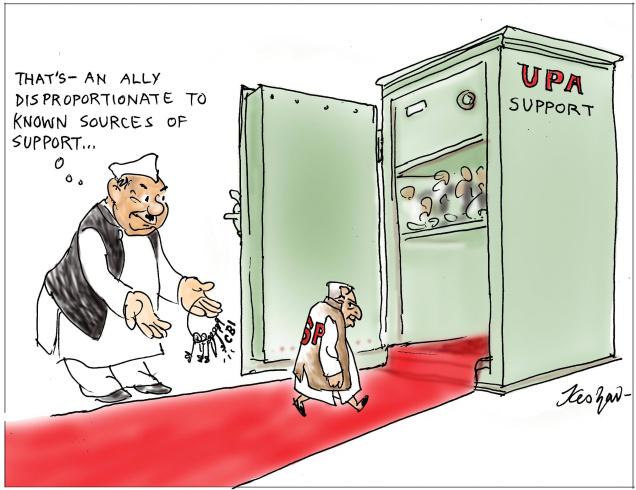 UPA - Mulayam support