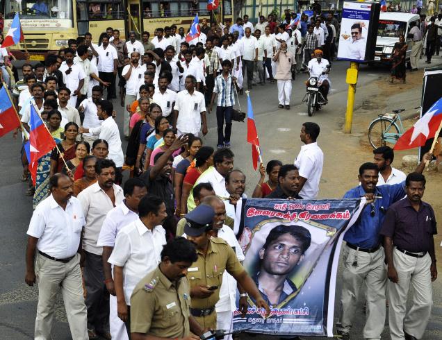 VCK rally in Madurai