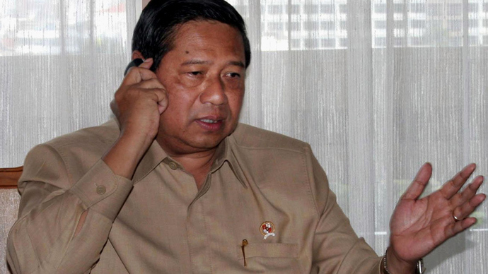 Indonesian President Susilo Bambang Yudhoyono