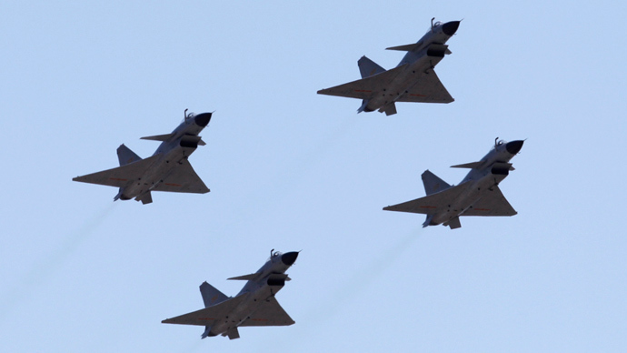 J-10 fighter jets of China Air Force