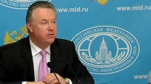 Russia's foreign ministry spokesman Alexander Lukashevich