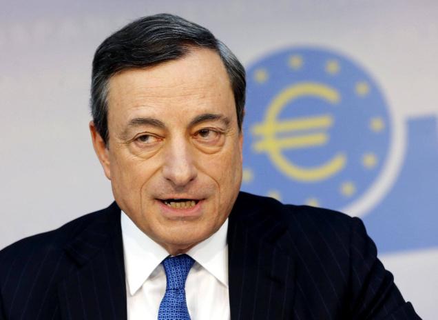 President of European Central Bank Mario Draghi