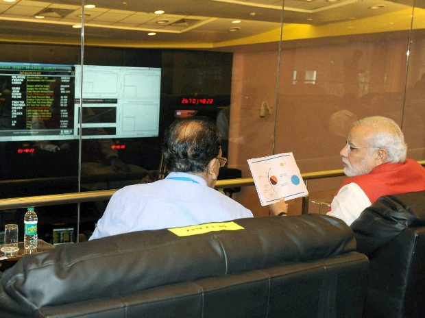 PM Modi at ISTRAC