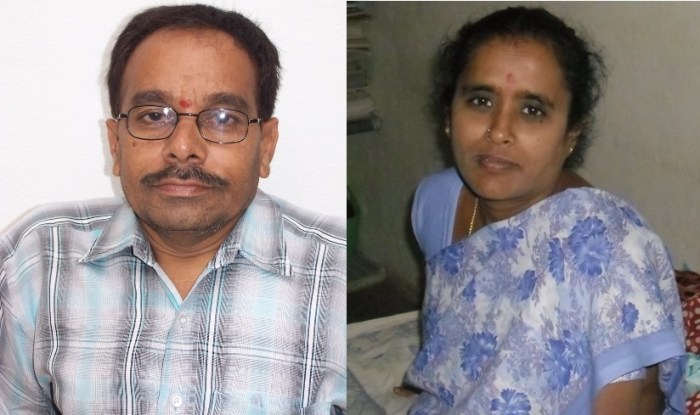 VTE founder Y Umamaheswara Rao and his wife Seshamani