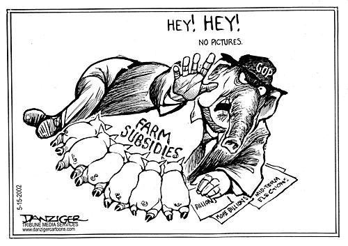 Farm subsidies in the U.S.