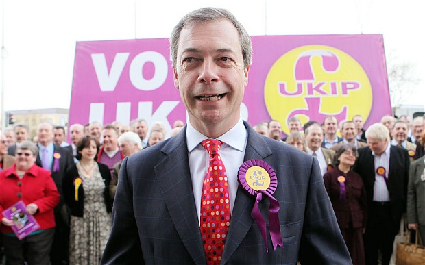 Ukip leader Nigel Farage
