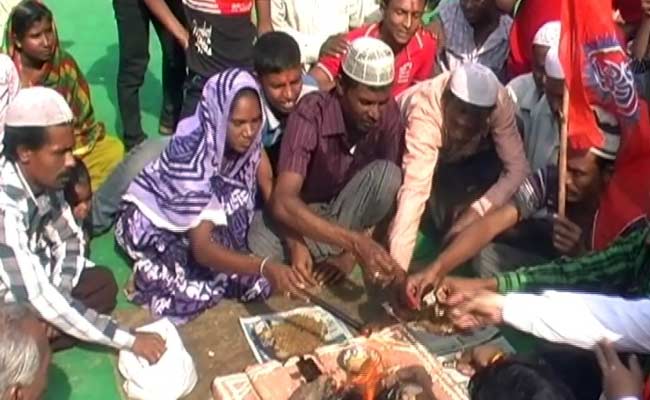 Conversion ceremony in Agra -NDTV