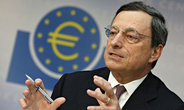 ECB president Mario Draghi