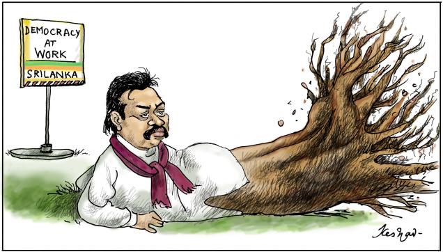 Rajapakse dethroned