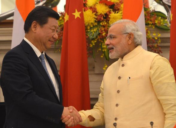 Xi Zinping in India