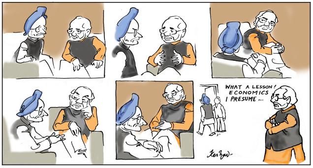 Manmohan meets PM