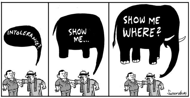 Show me intolerance!