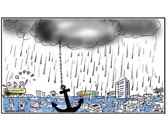 Low pressure on Chennai