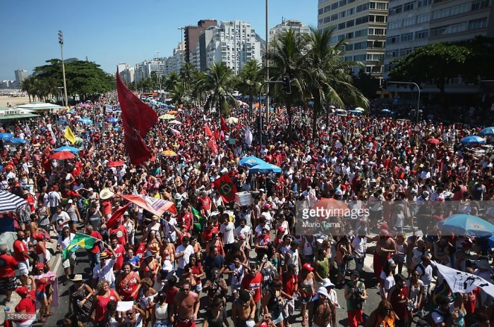 Anti-impeachment protests in Rio