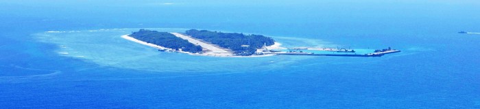 An island in South China Sea