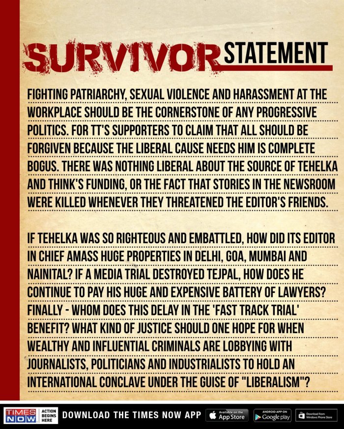 Survivor statement