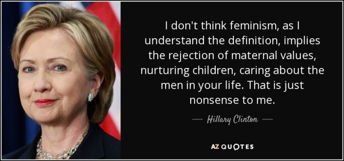 Feminist Hillary