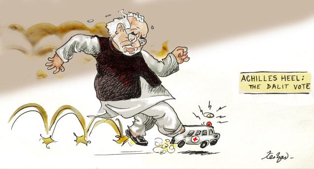 Modi's heel
