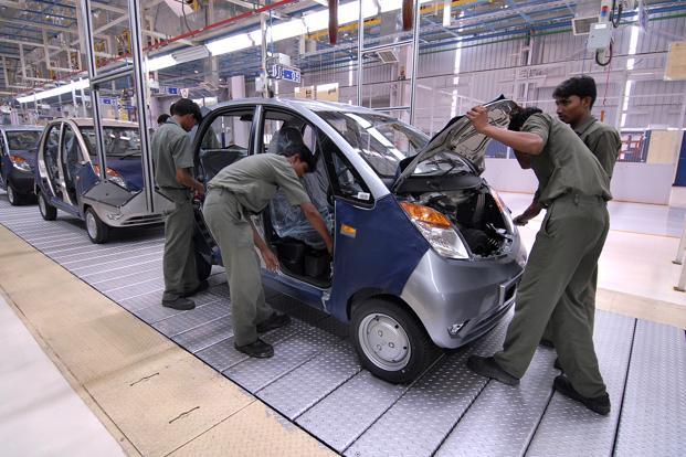 Workers at Tata - Nano